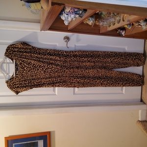 Animal print jumpsuit